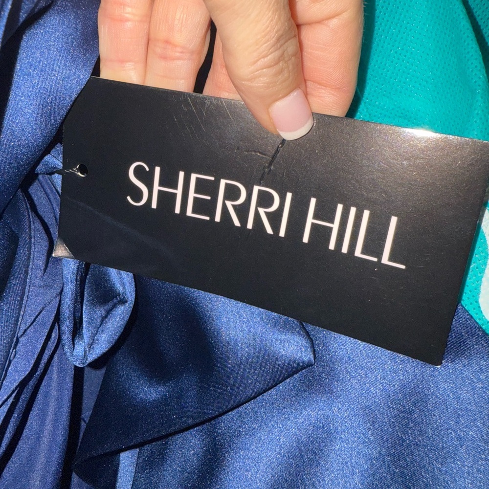 NWT: Sherri Hill Midnight Blue (Navy) Dress - Picture 9 of 9